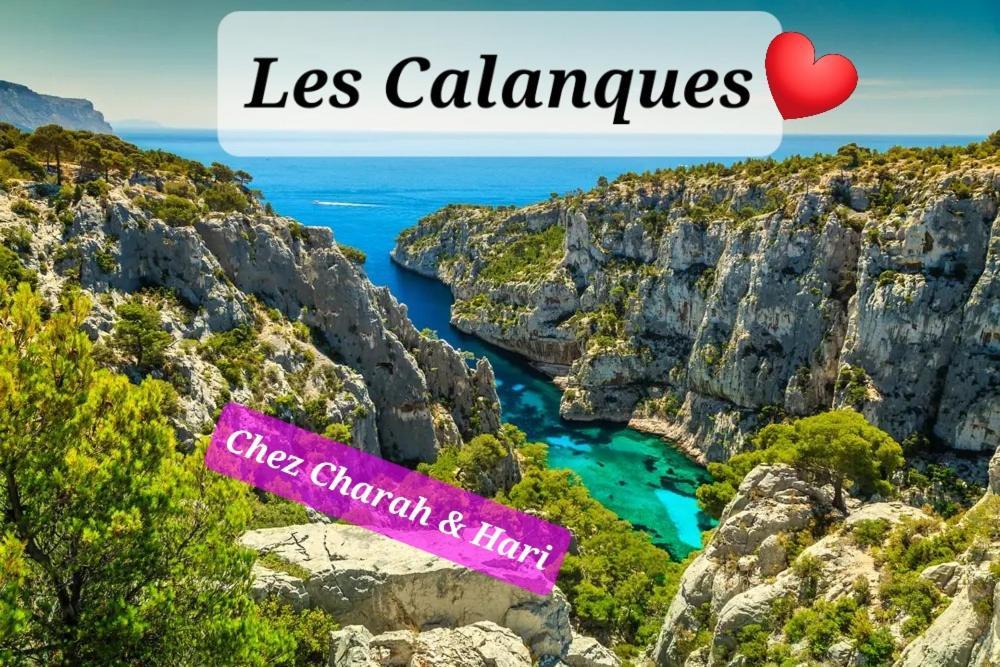 Sublime 2 Pieces Vue Incroyable Mer Et Tout Les Monuments De Marseille Exterior photo