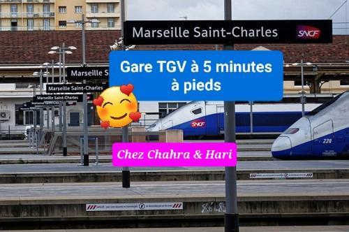 Sublime 2 Pieces Vue Incroyable Mer Et Tout Les Monuments De Marseille Exterior photo